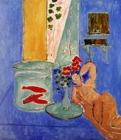 Matisse, Henri Emile Benoit - goldfish and sculpture